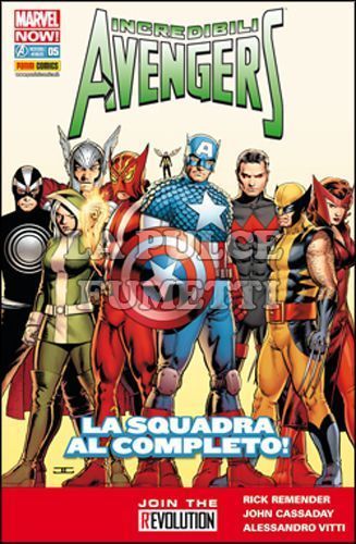 INCREDIBILI AVENGERS #     5 - MARVEL NOW!